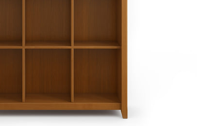 Light Golden Brown | Acadian 9 Cube Bookcase