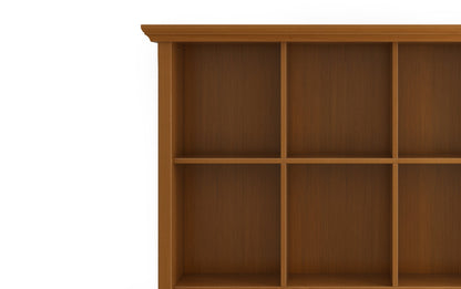 Light Golden Brown | Acadian 9 Cube Bookcase