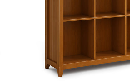 Light Golden Brown | Acadian 9 Cube Bookcase