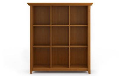 Light Golden Brown | Acadian 9 Cube Bookcase