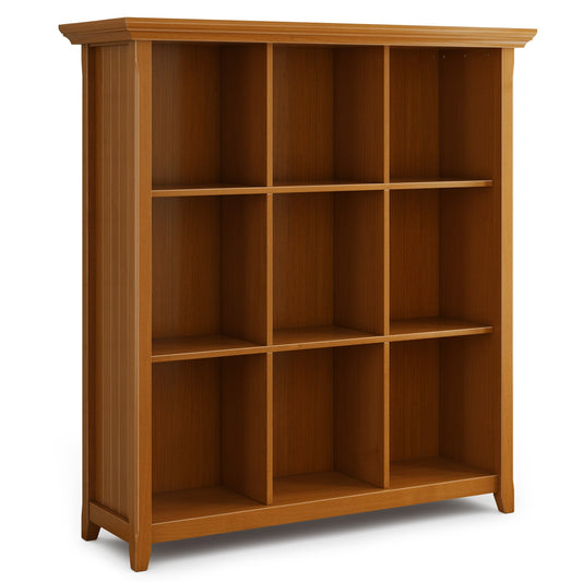 Light Golden Brown | Acadian 9 Cube Bookcase