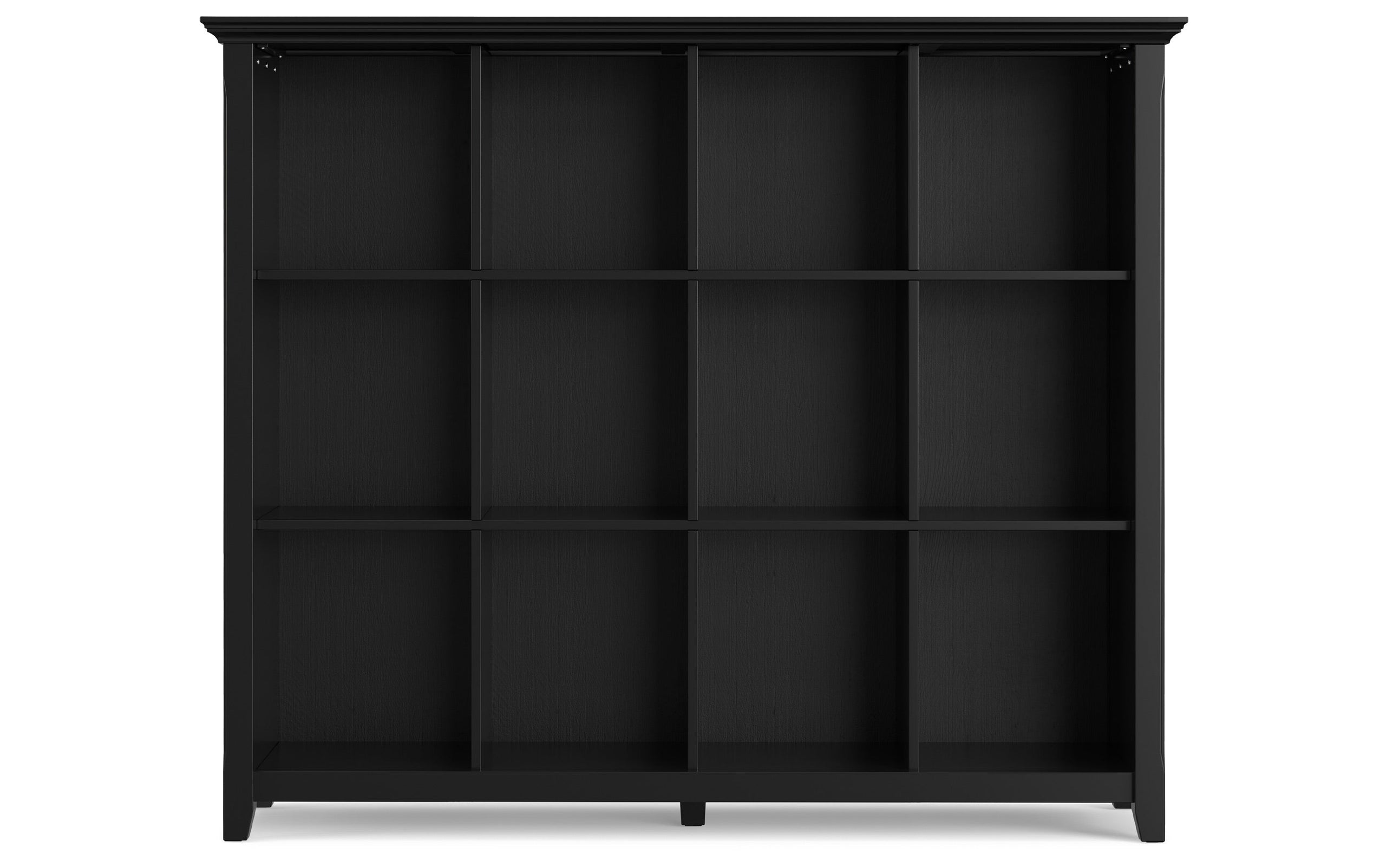 Black | Acadian 12 Cube Bookcase