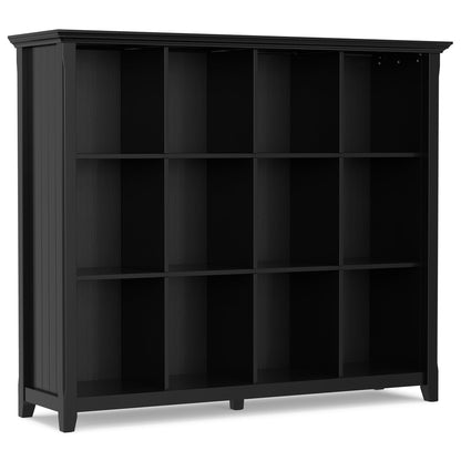Black | Acadian 12 Cube Bookcase