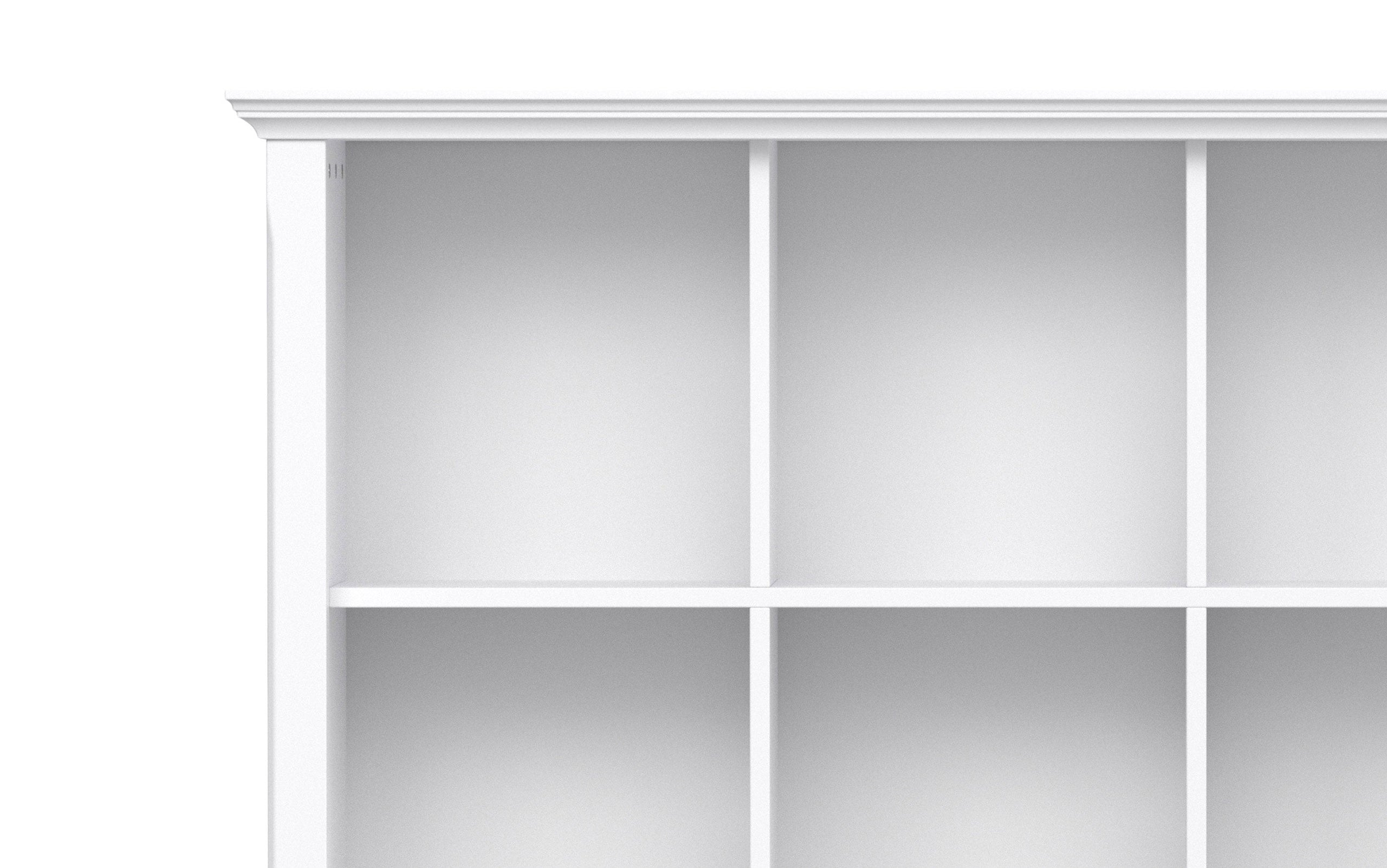 White | Acadian 12 Cube Storage