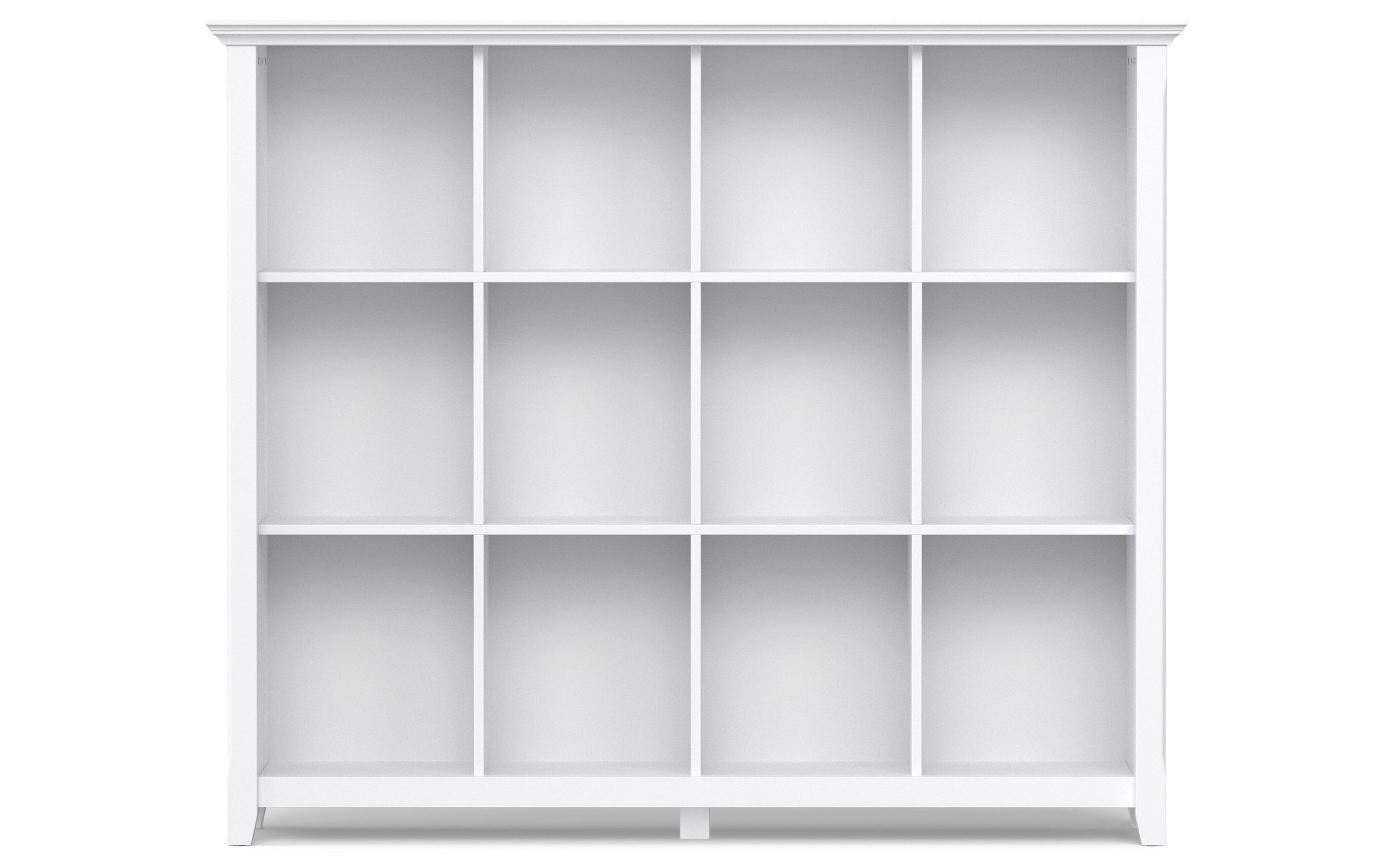 White | Acadian 12 Cube Storage