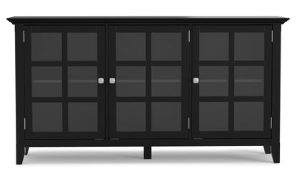 Black | Acadian Wide Storage Cabinet