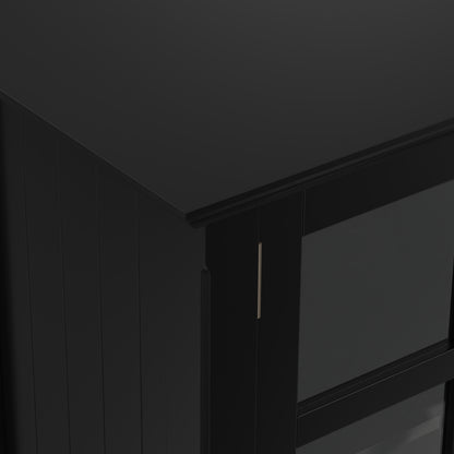 Black| Acadian Wide Storage Cabinet
