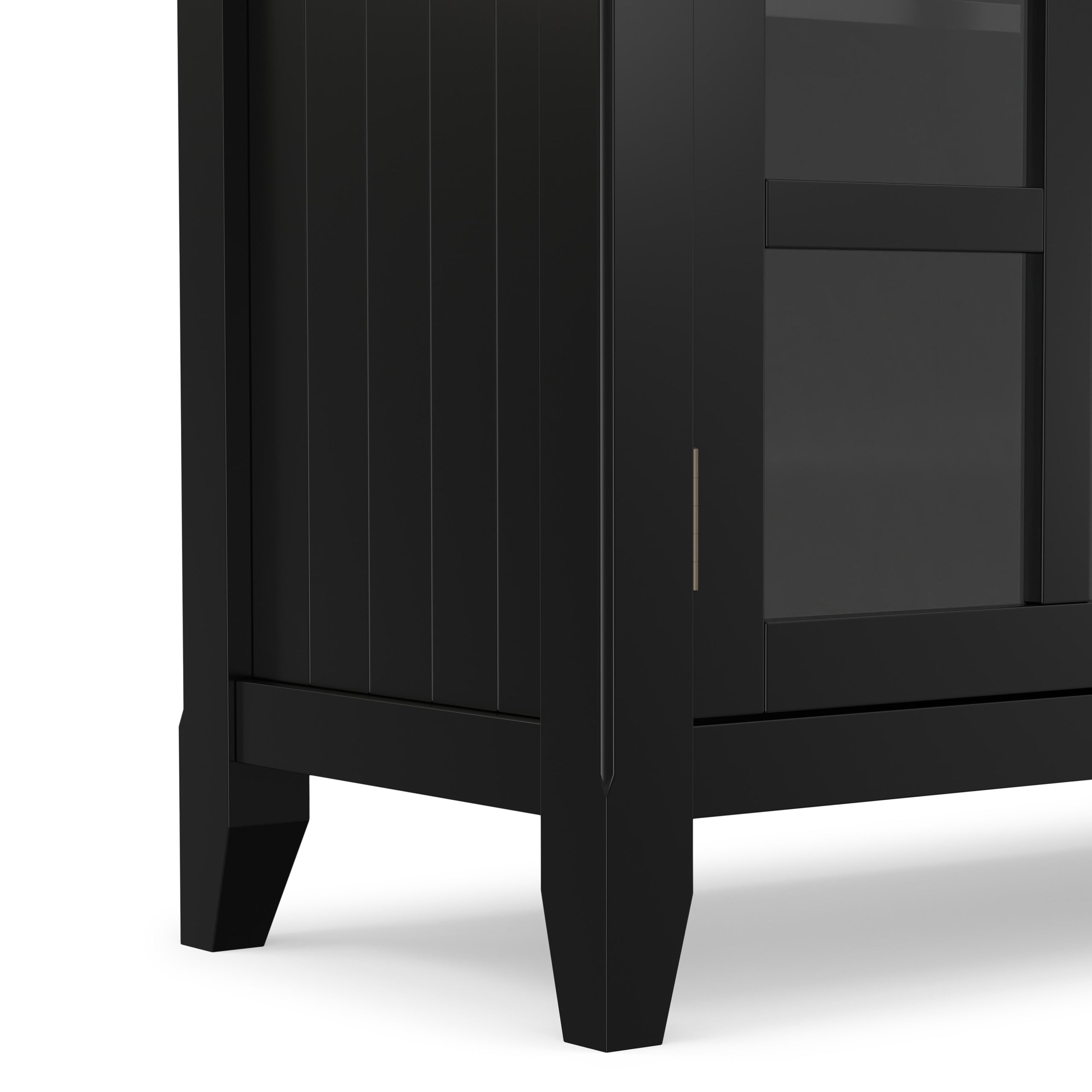 Black| Acadian Wide Storage Cabinet