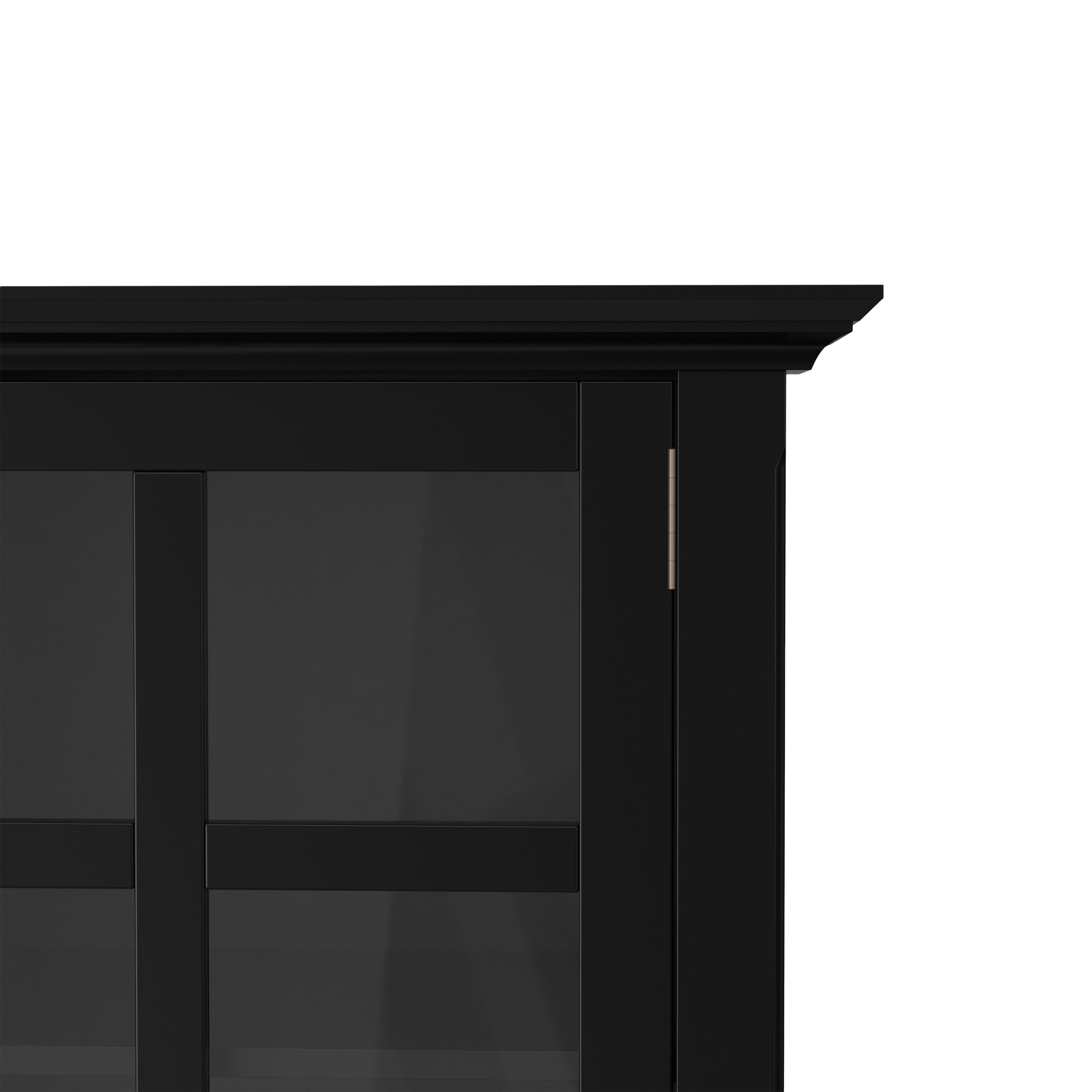 Black| Acadian Wide Storage Cabinet