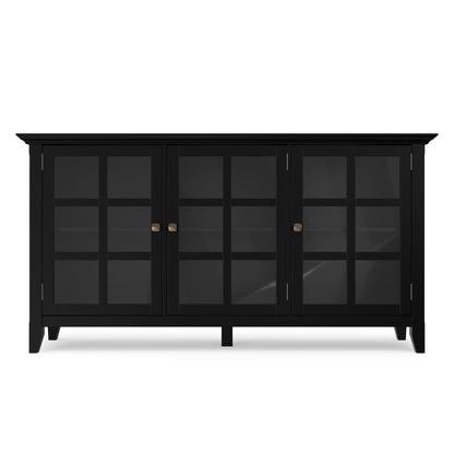 Black| Acadian Wide Storage Cabinet