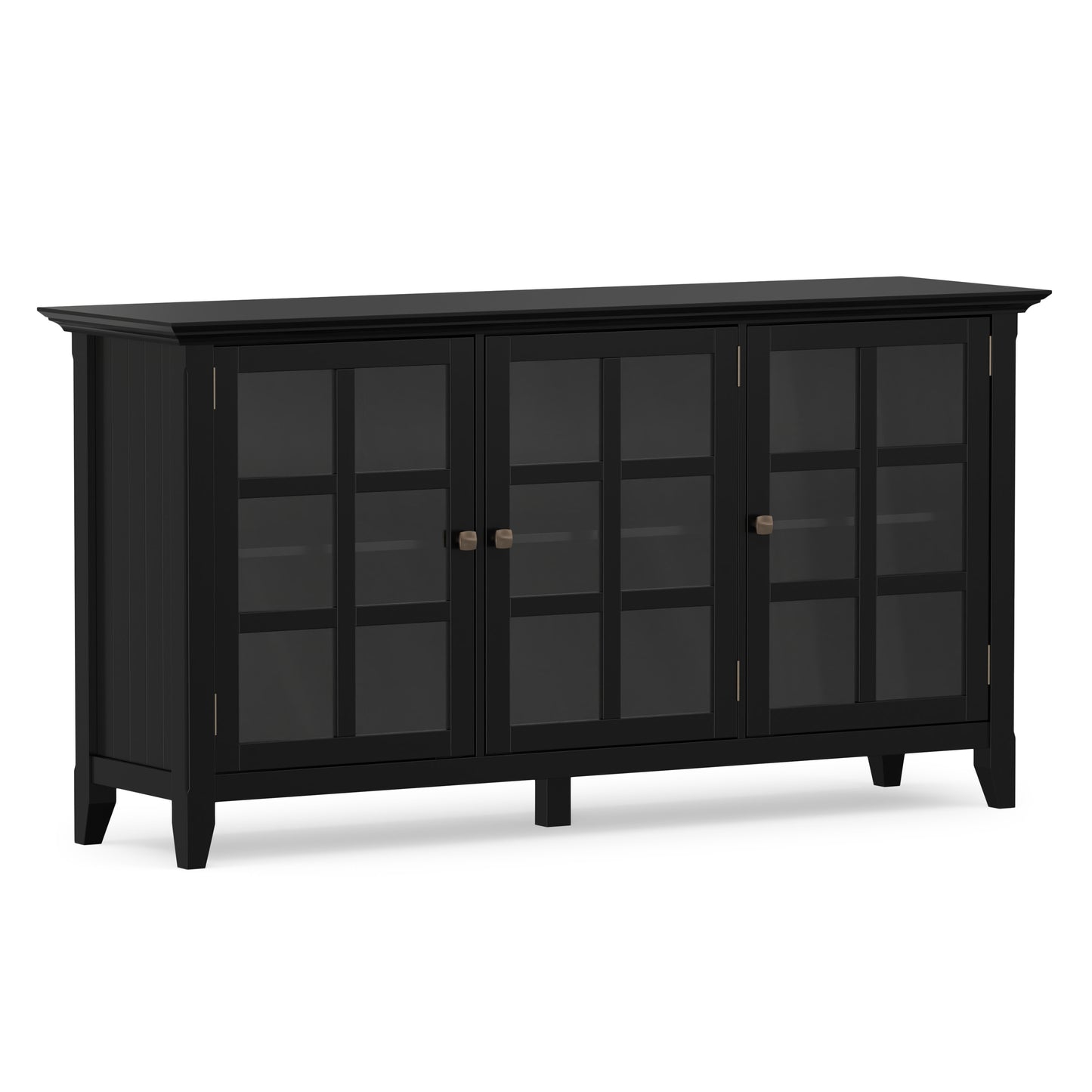 Black| Acadian Wide Storage Cabinet