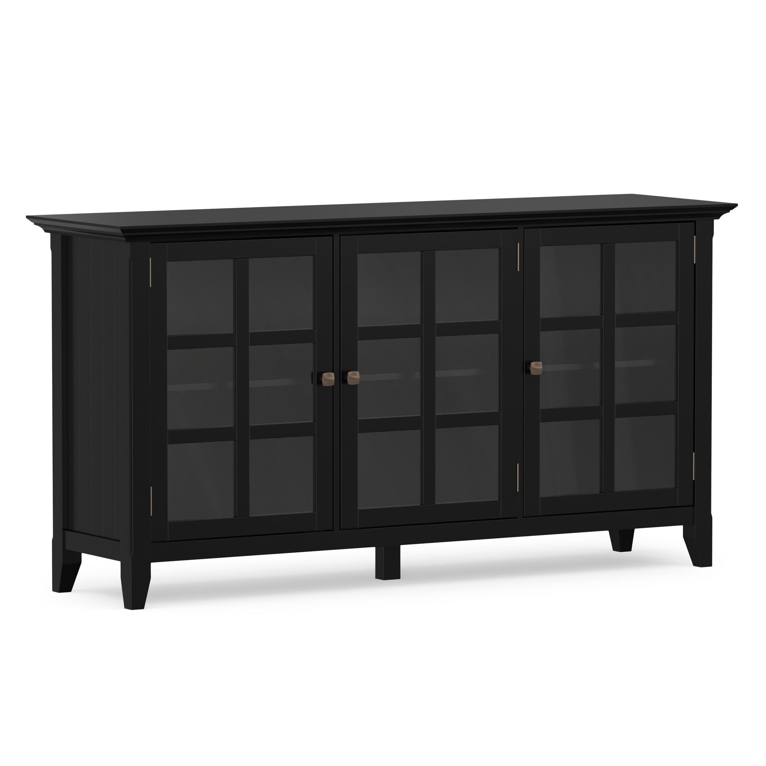 Black| Acadian Wide Storage Cabinet