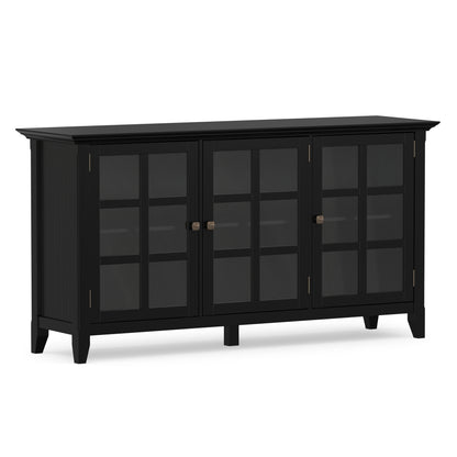 Black| Acadian Wide Storage Cabinet