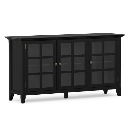 Black| Acadian Wide Storage Cabinet