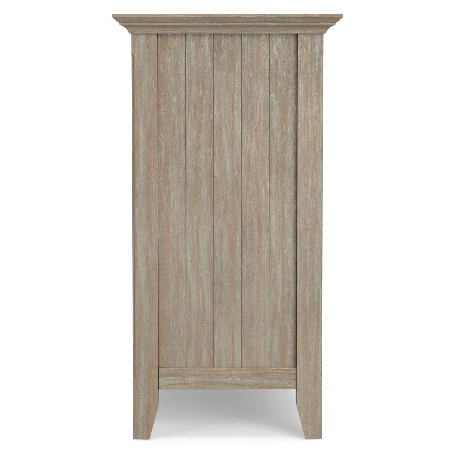 Distressed Grey| Acadian Wide Storage Cabinet