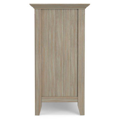 Distressed Grey| Acadian Wide Storage Cabinet