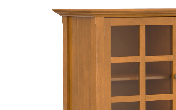 Light Golden Brown | Acadian Wide Storage Cabinet