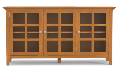 Light Golden Brown | Acadian Wide Storage Cabinet