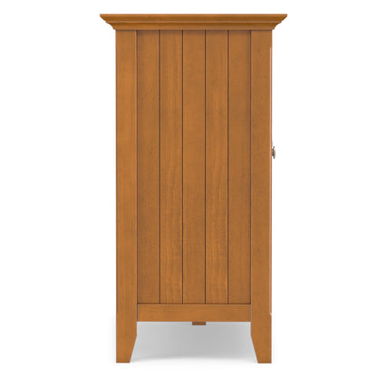 Light Golden Brown| Acadian Wide Storage Cabinet