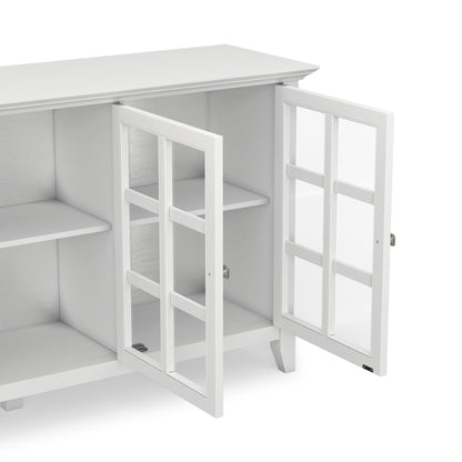 White| Acadian Wide Storage Cabinet