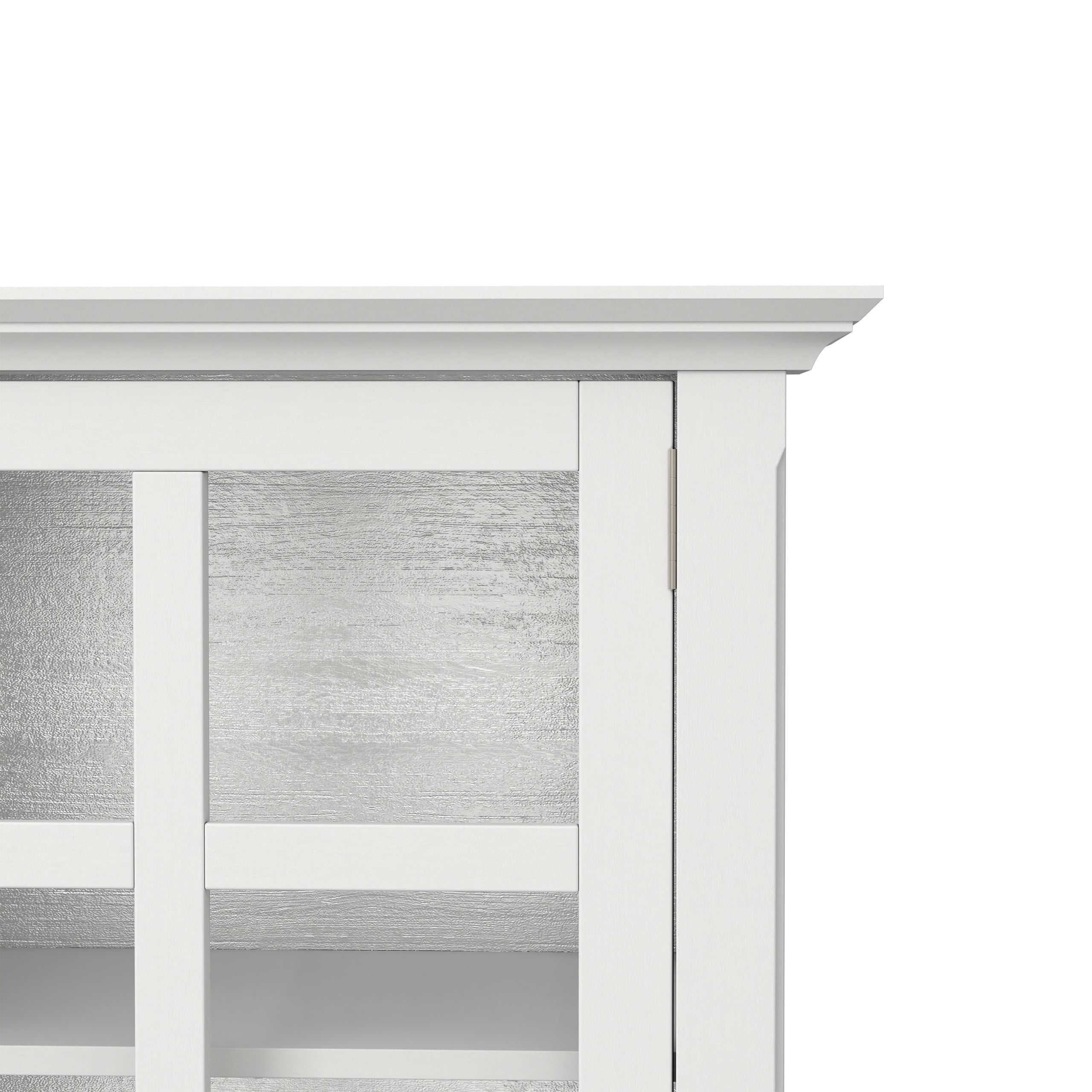 White| Acadian Wide Storage Cabinet