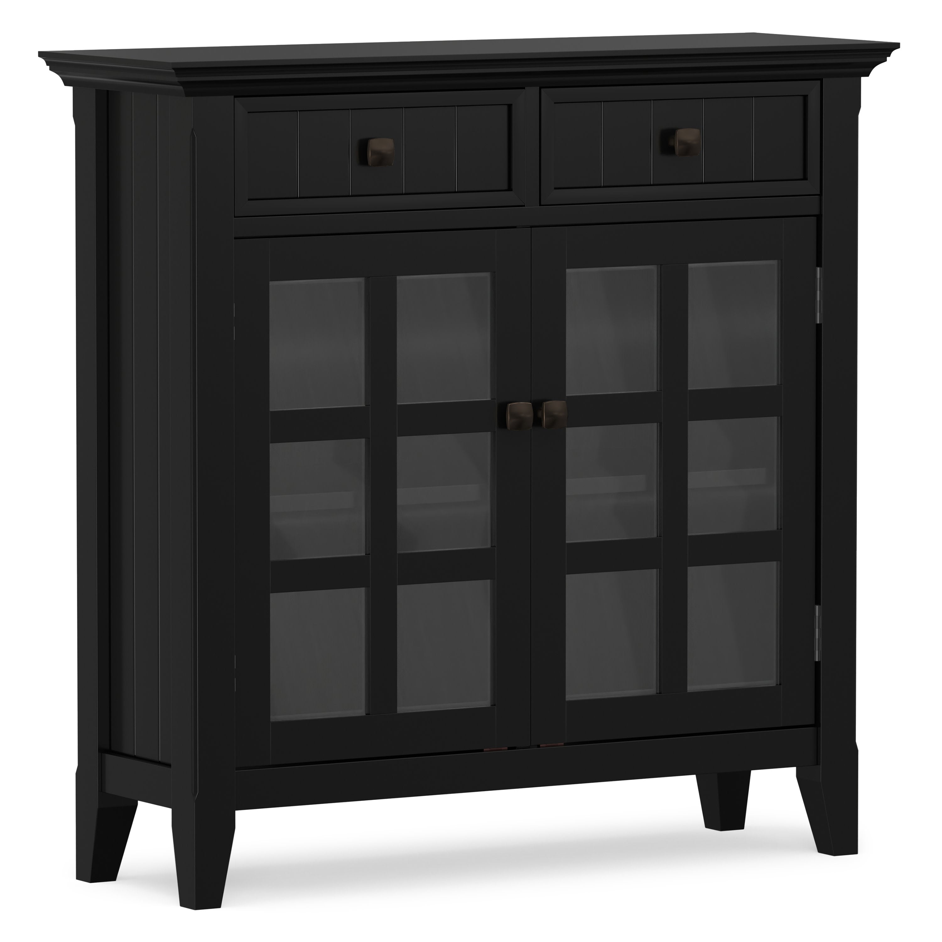 Solid Wood Entryway Cabinet | Acadian Storage Cabinet – Simpli Home
