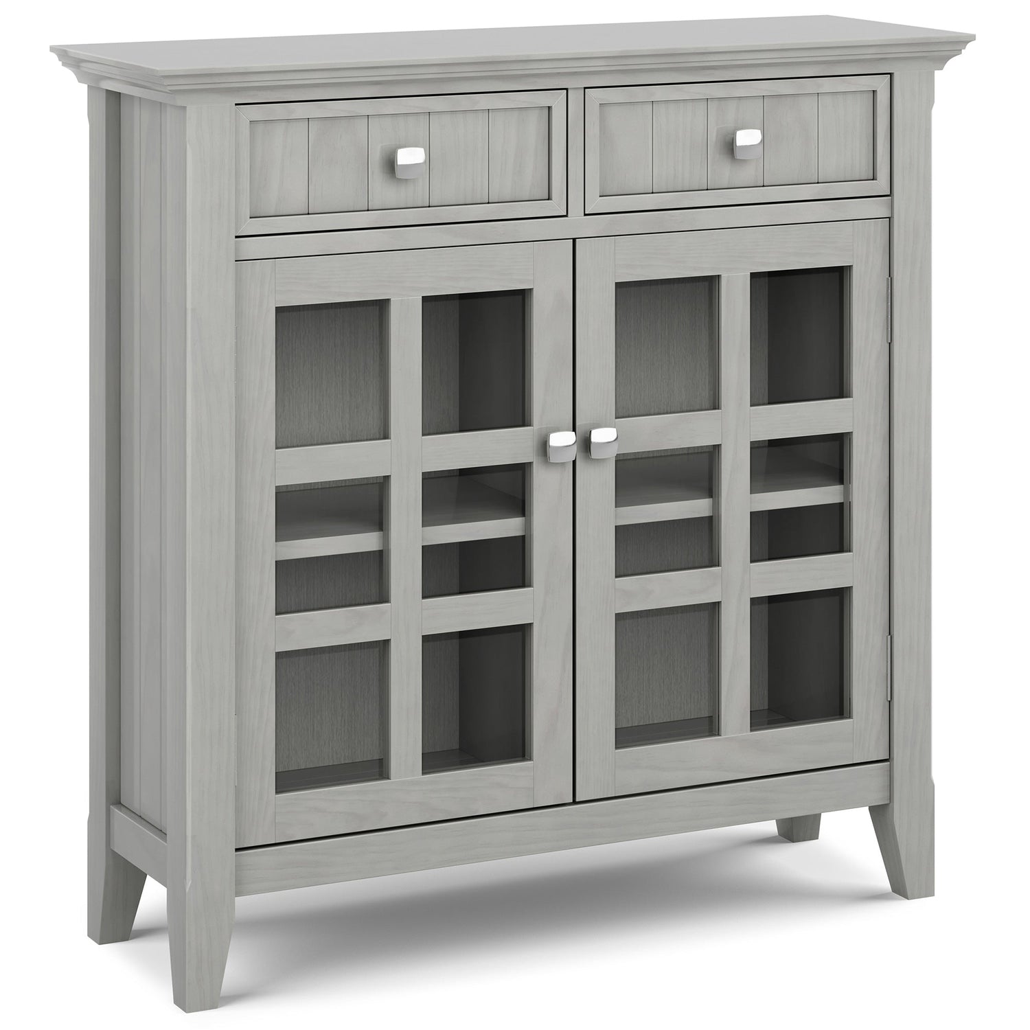 Fog Grey | Acadian Entryway Storage Cabinet