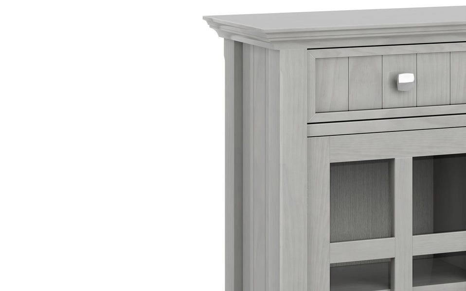 Fog Grey | Acadian Entryway Storage Cabinet