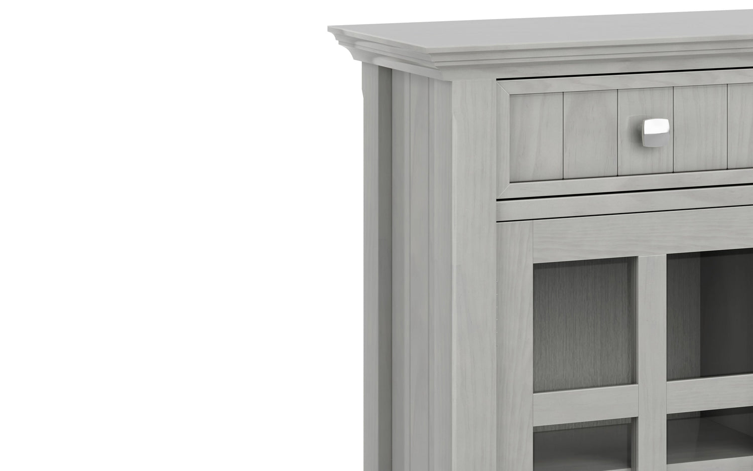 Fog Grey | Acadian Entryway Storage Cabinet