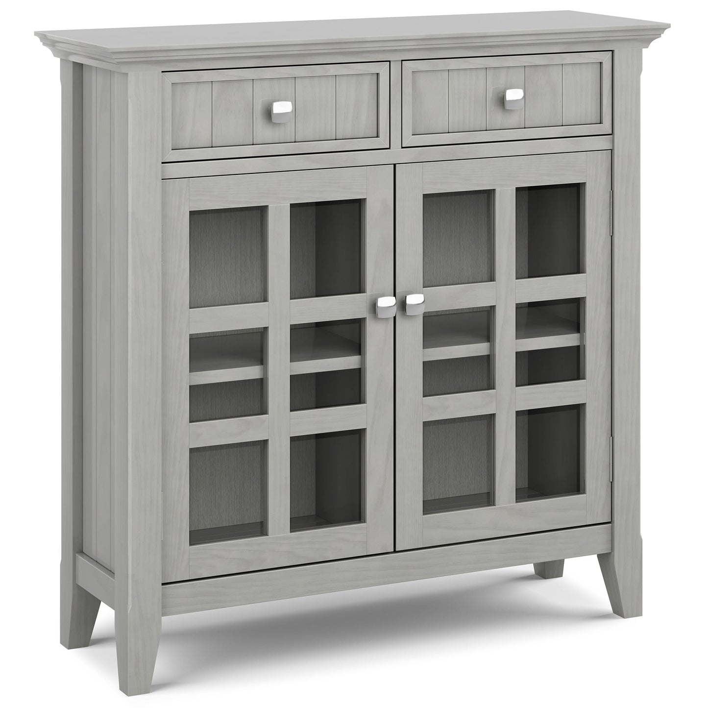 Fog Grey | Acadian Entryway Storage Cabinet