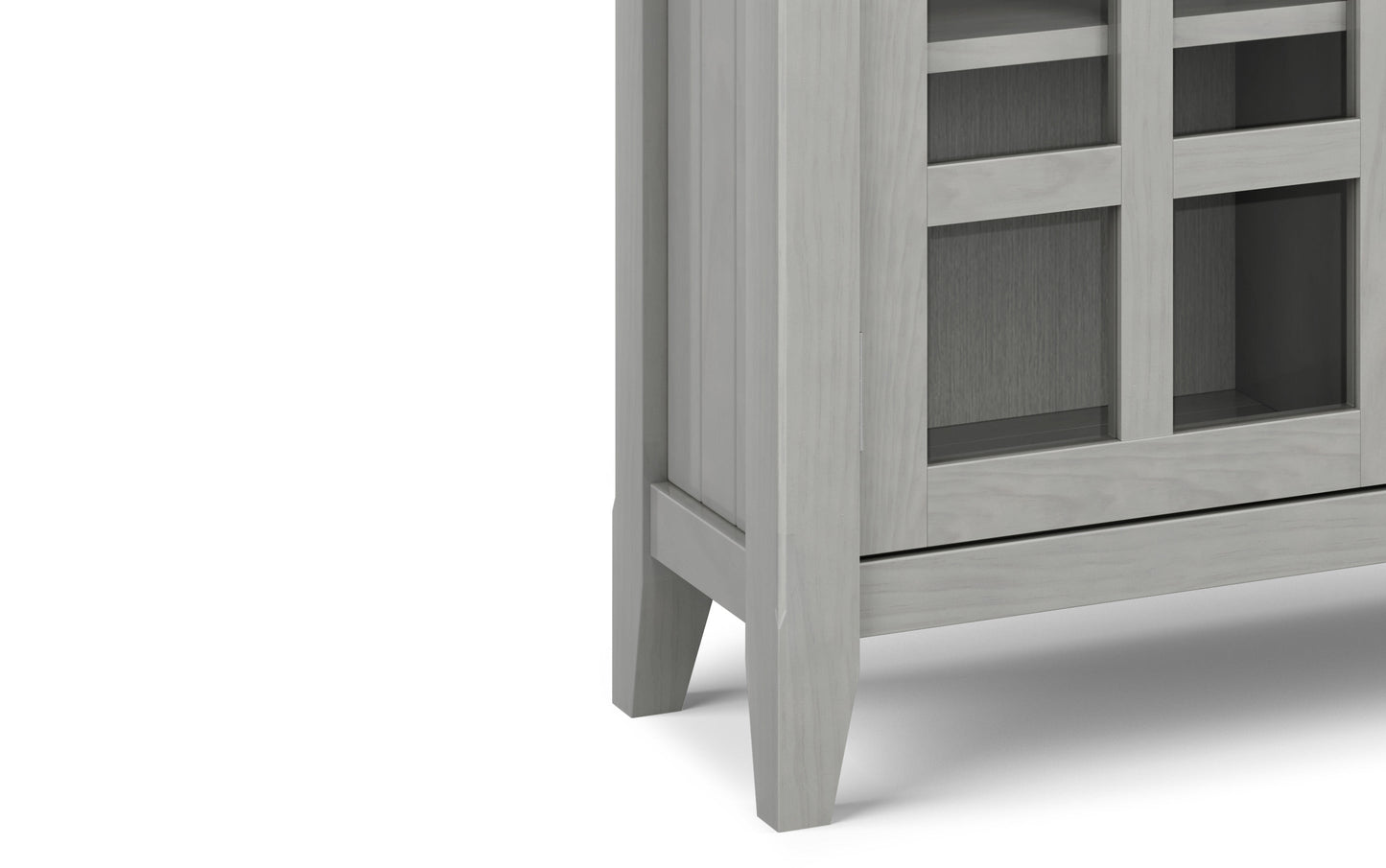 Fog Grey | Acadian Entryway Storage Cabinet