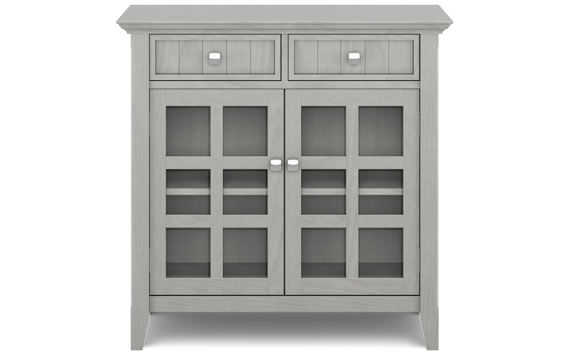 Fog Grey | Acadian Entryway Storage Cabinet