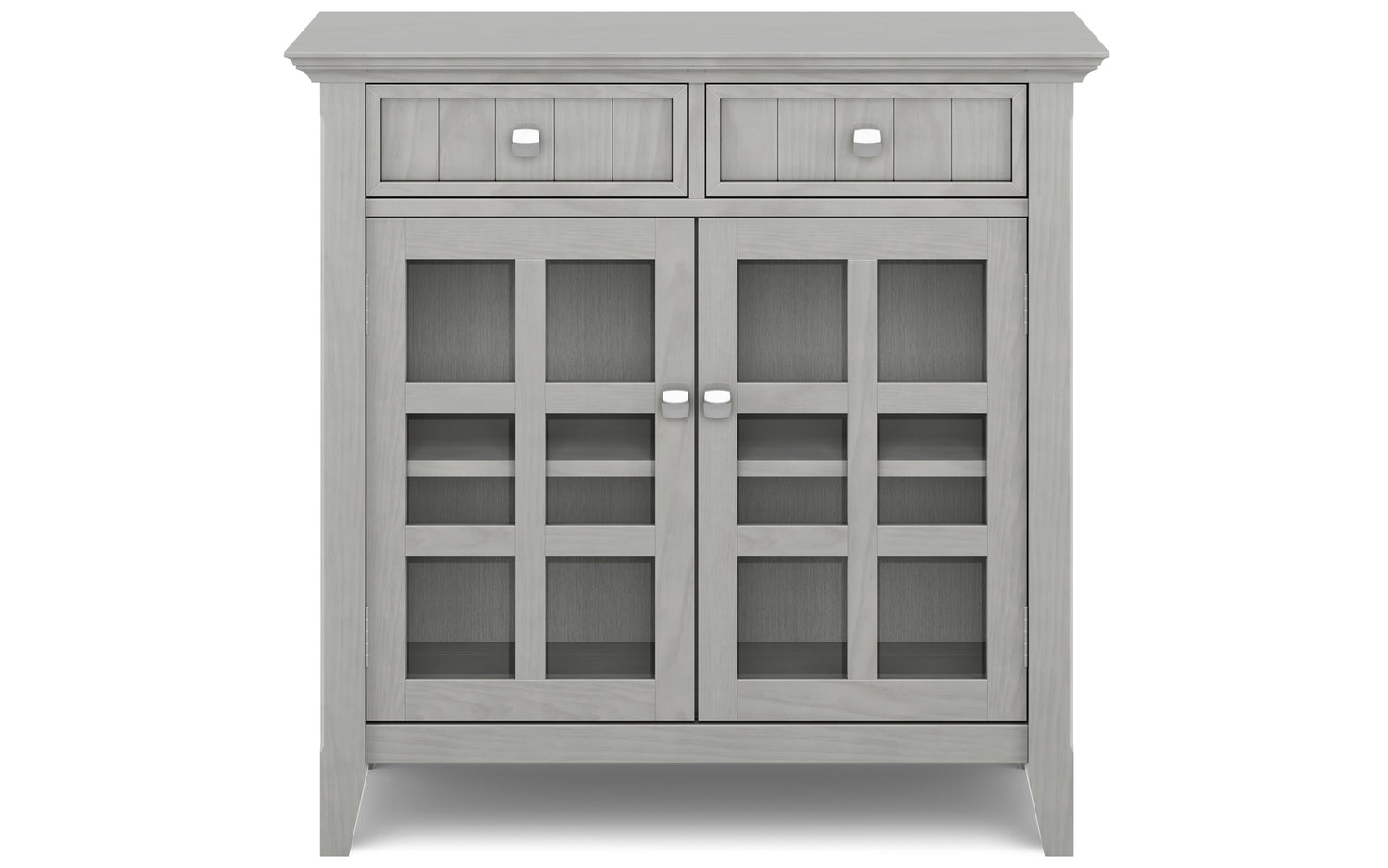 Fog Grey | Acadian Entryway Storage Cabinet