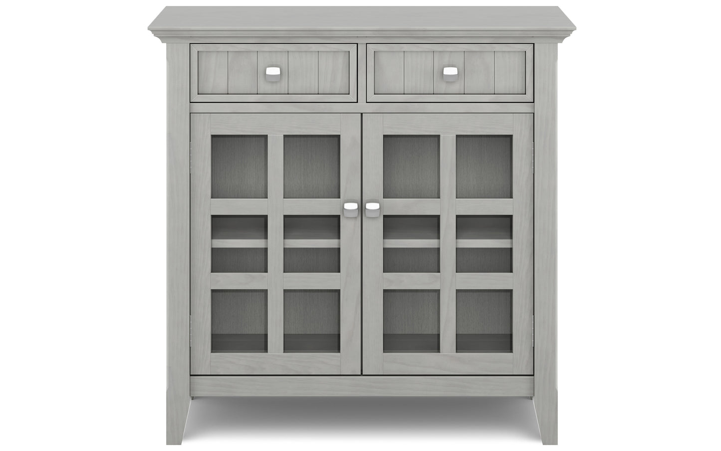 Fog Grey | Acadian Entryway Storage Cabinet