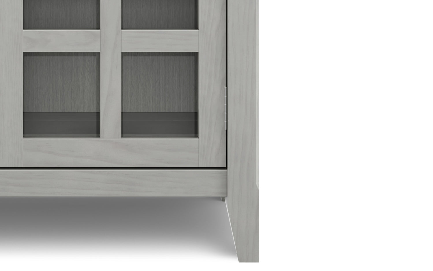 Fog Grey | Acadian Entryway Storage Cabinet
