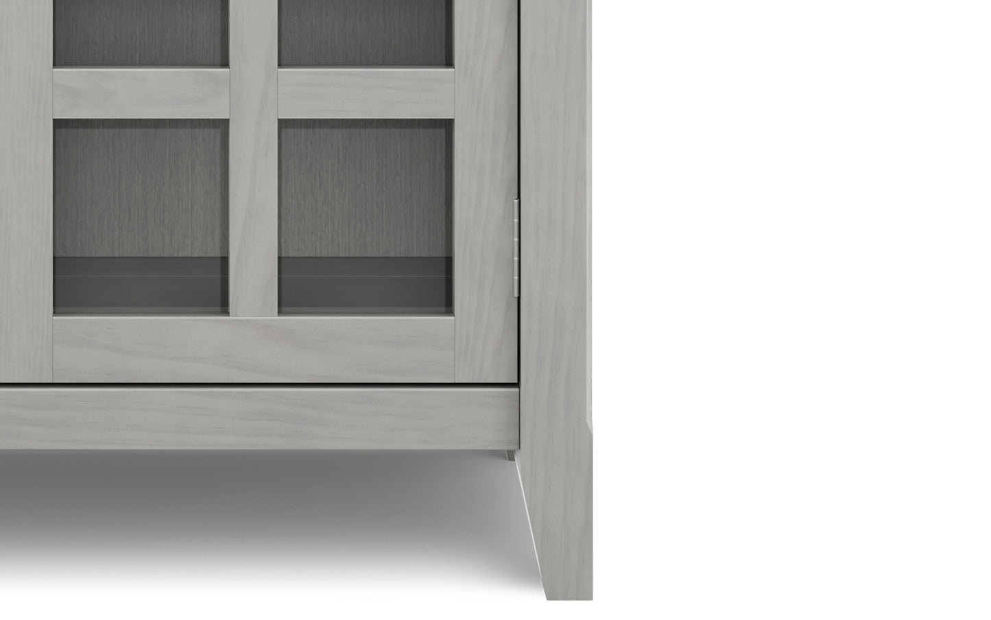Fog Grey | Acadian Entryway Storage Cabinet