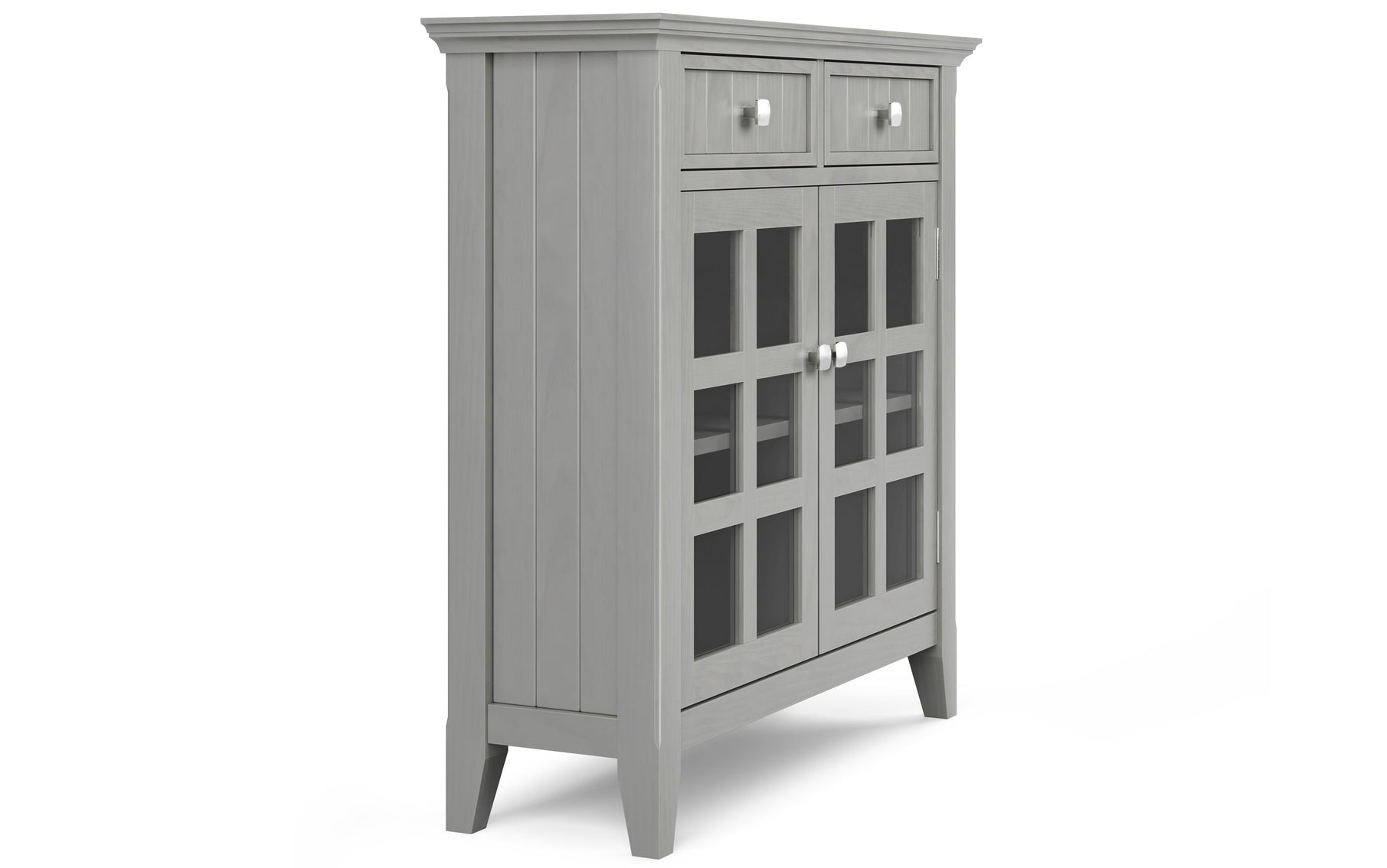 Fog Grey | Acadian Entryway Storage Cabinet