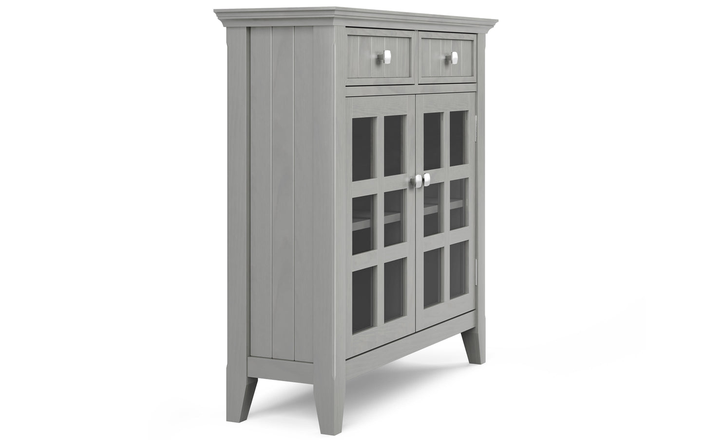 Fog Grey | Acadian Entryway Storage Cabinet