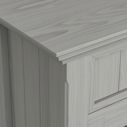 Fog Grey | Acadian Entryway Storage Cabinet