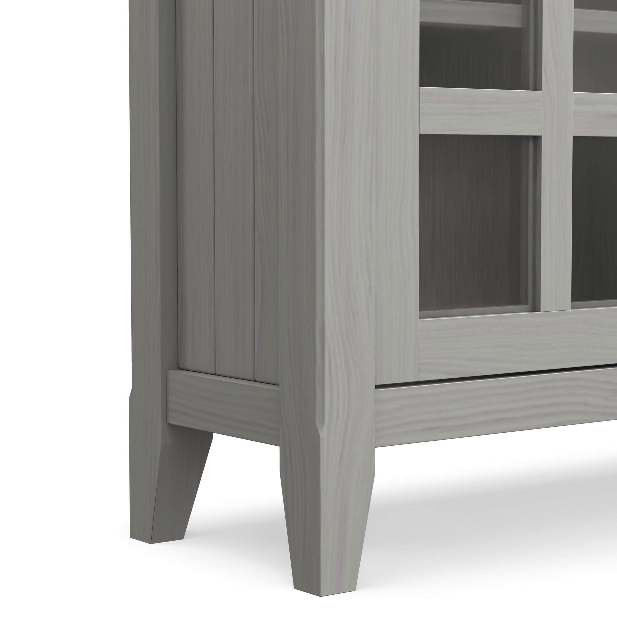 Fog Grey | Acadian Entryway Storage Cabinet