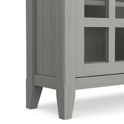 Fog Grey | Acadian Entryway Storage Cabinet