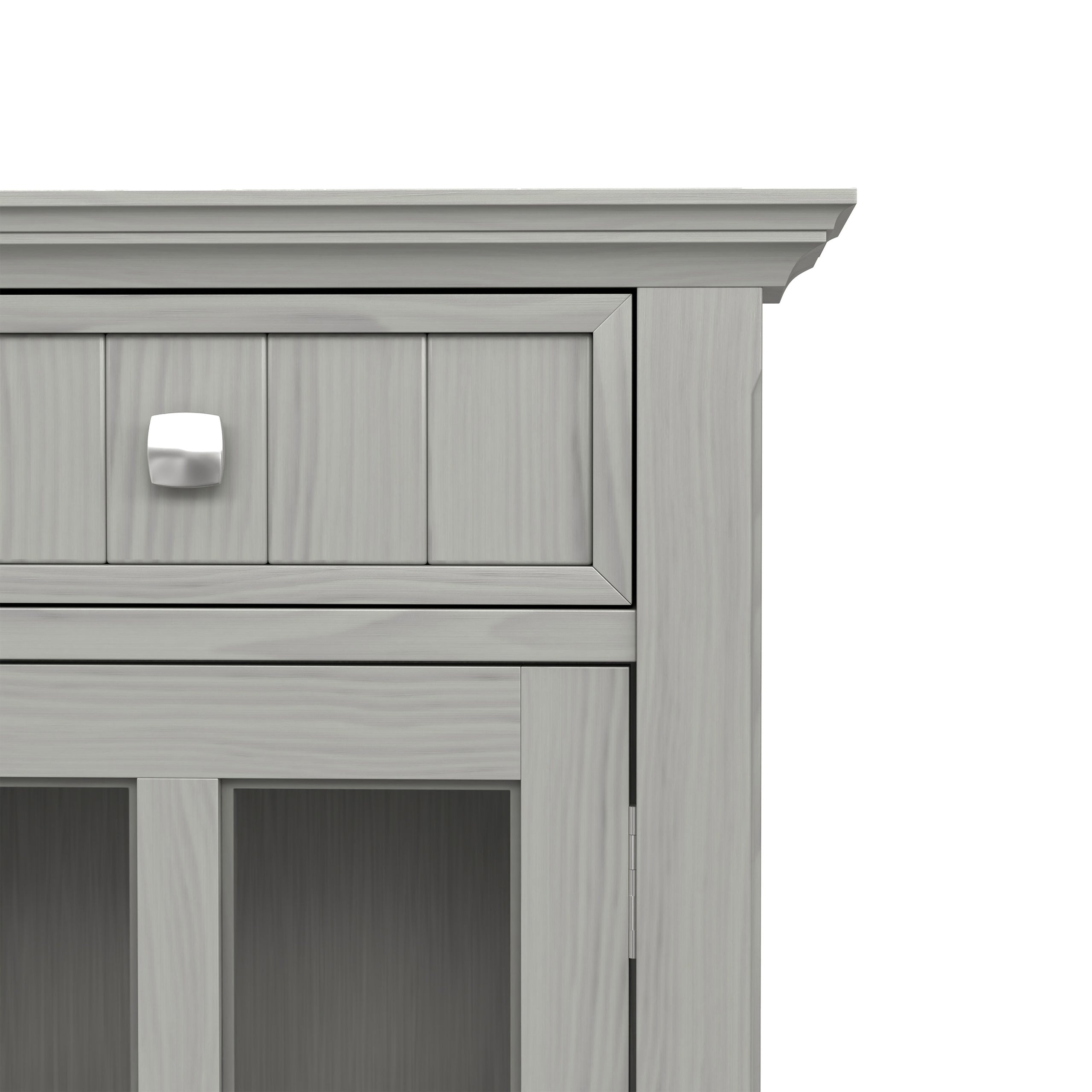 Fog Grey | Acadian Entryway Storage Cabinet