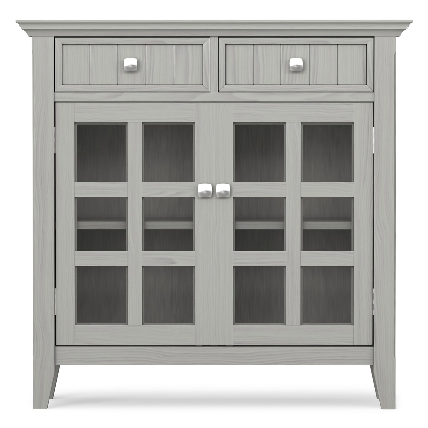 Fog Grey | Acadian Entryway Storage Cabinet