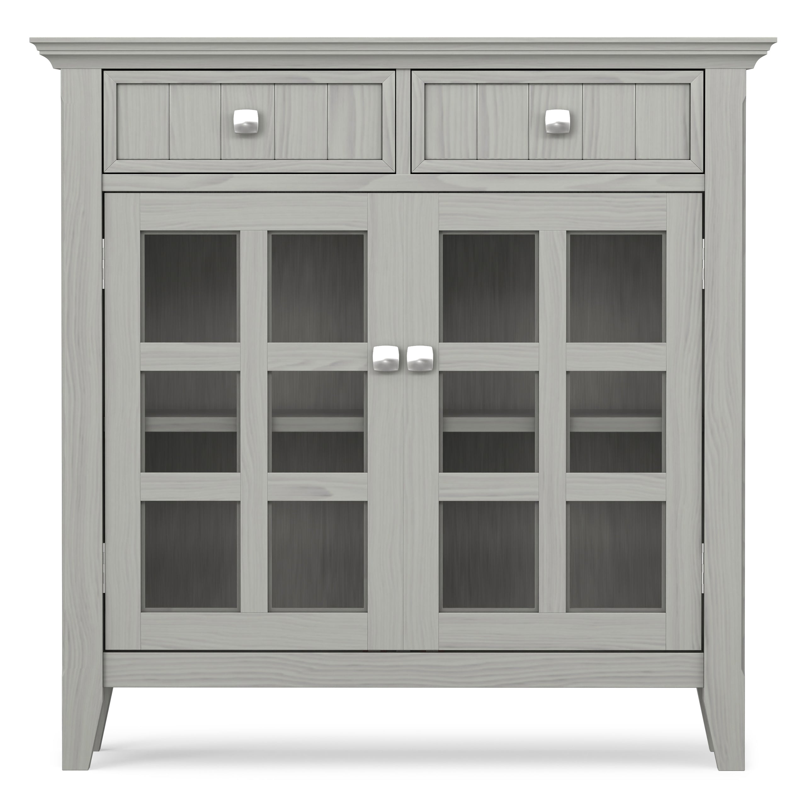 Fog Grey | Acadian Entryway Storage Cabinet