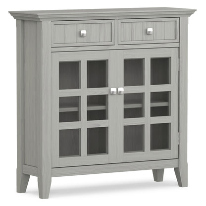 Fog Grey | Acadian Entryway Storage Cabinet