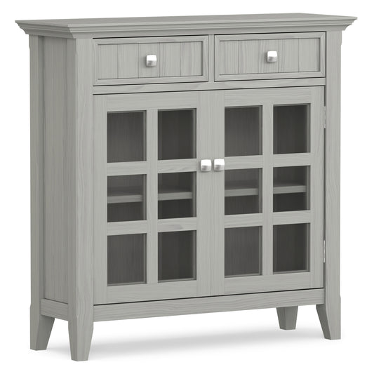 Fog Grey | Acadian Entryway Storage Cabinet