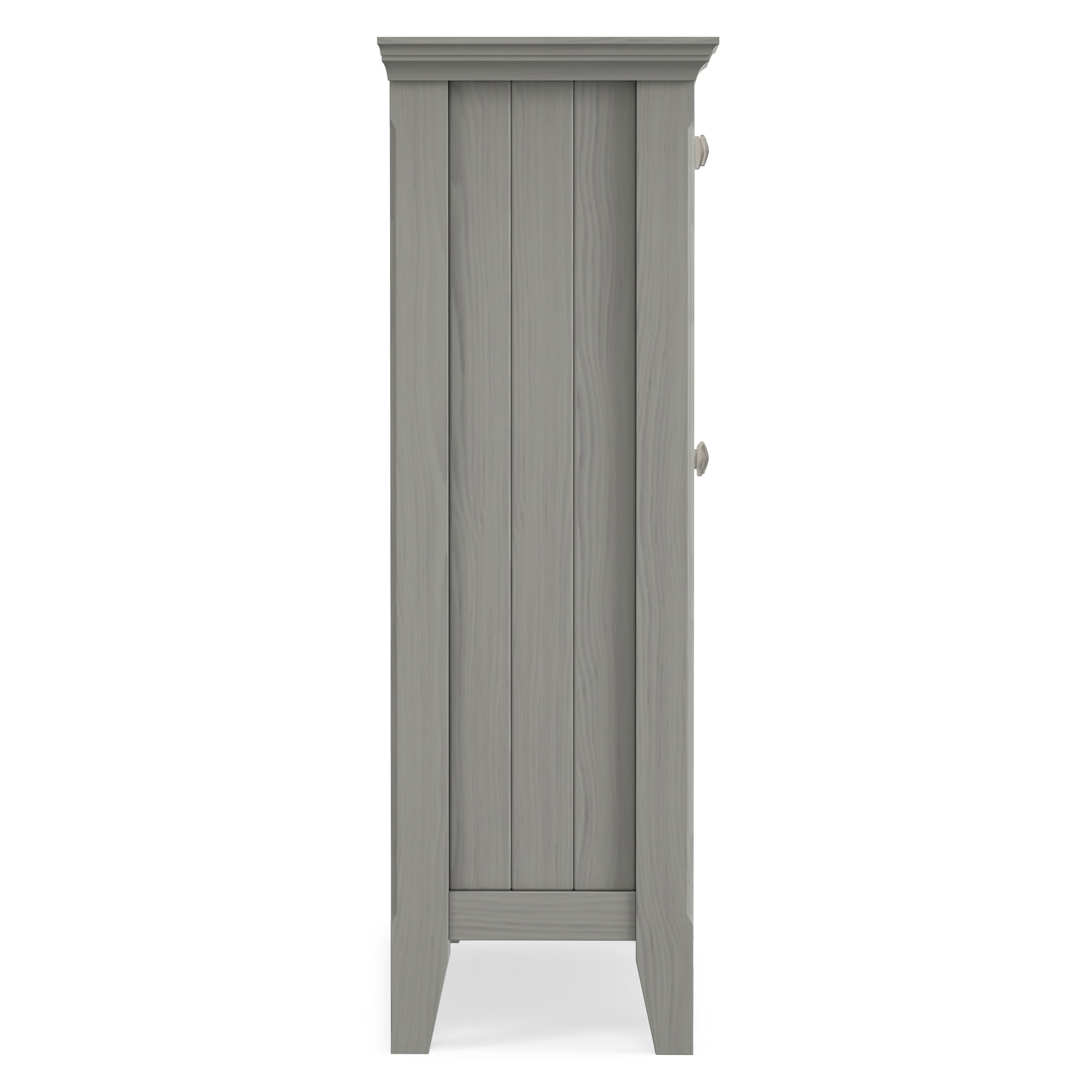 Fog Grey | Acadian Entryway Storage Cabinet