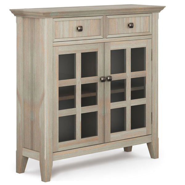 Distressed Grey | Acadian Entryway Storage Cabinet