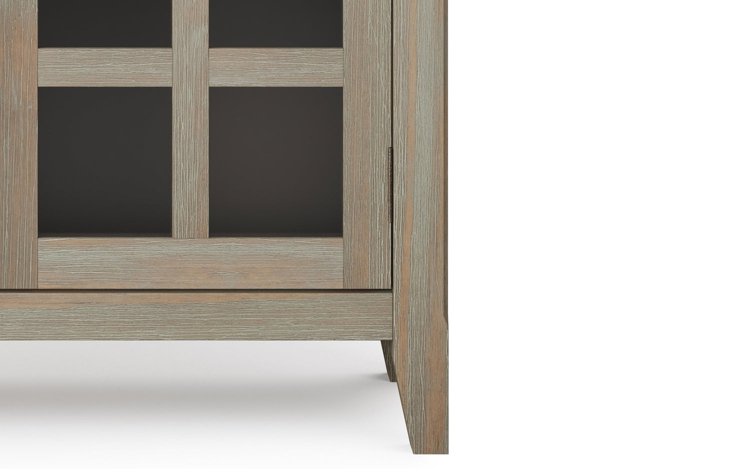 Distressed Grey | Acadian Entryway Storage Cabinet