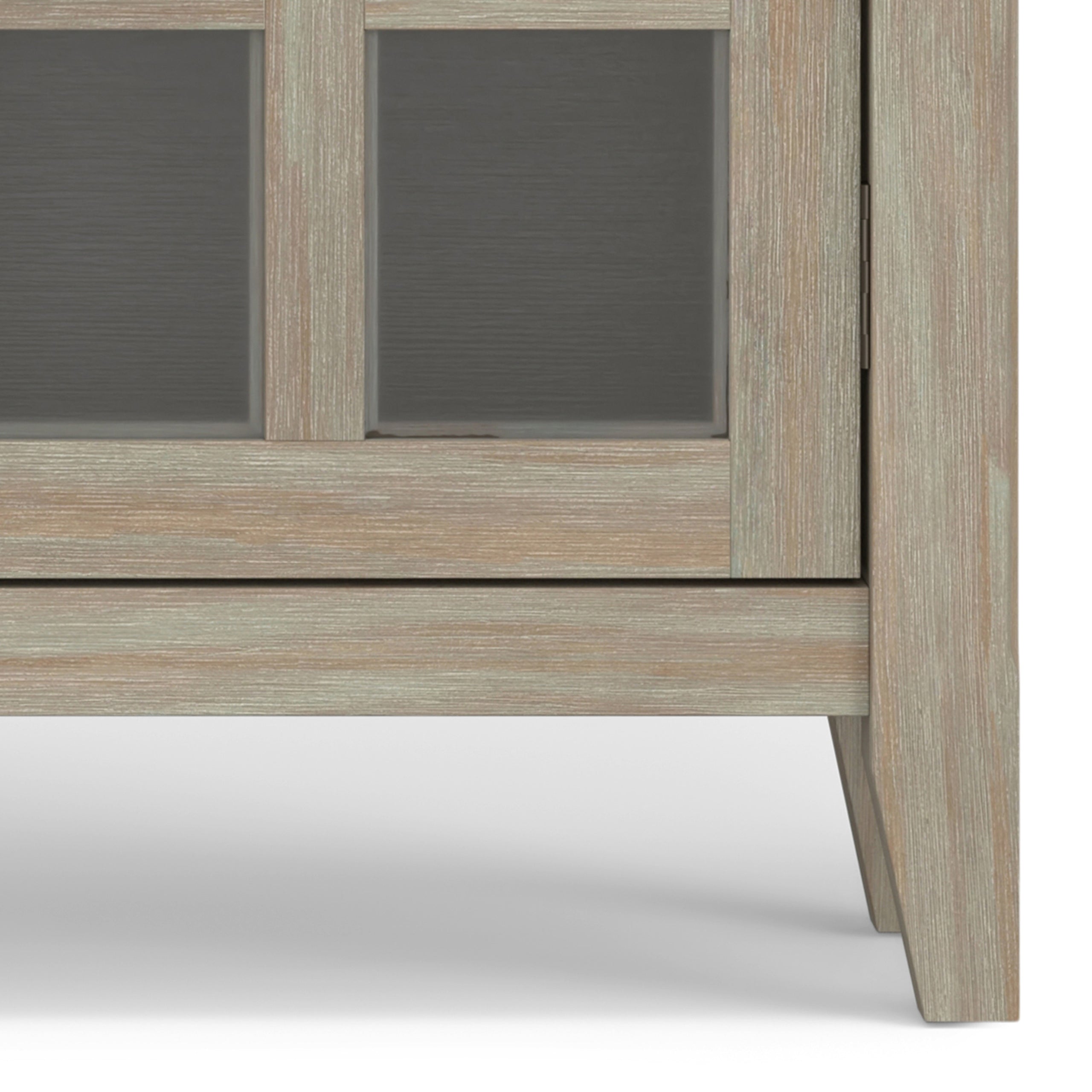 Distressed Grey | Acadian Entryway Storage Cabinet